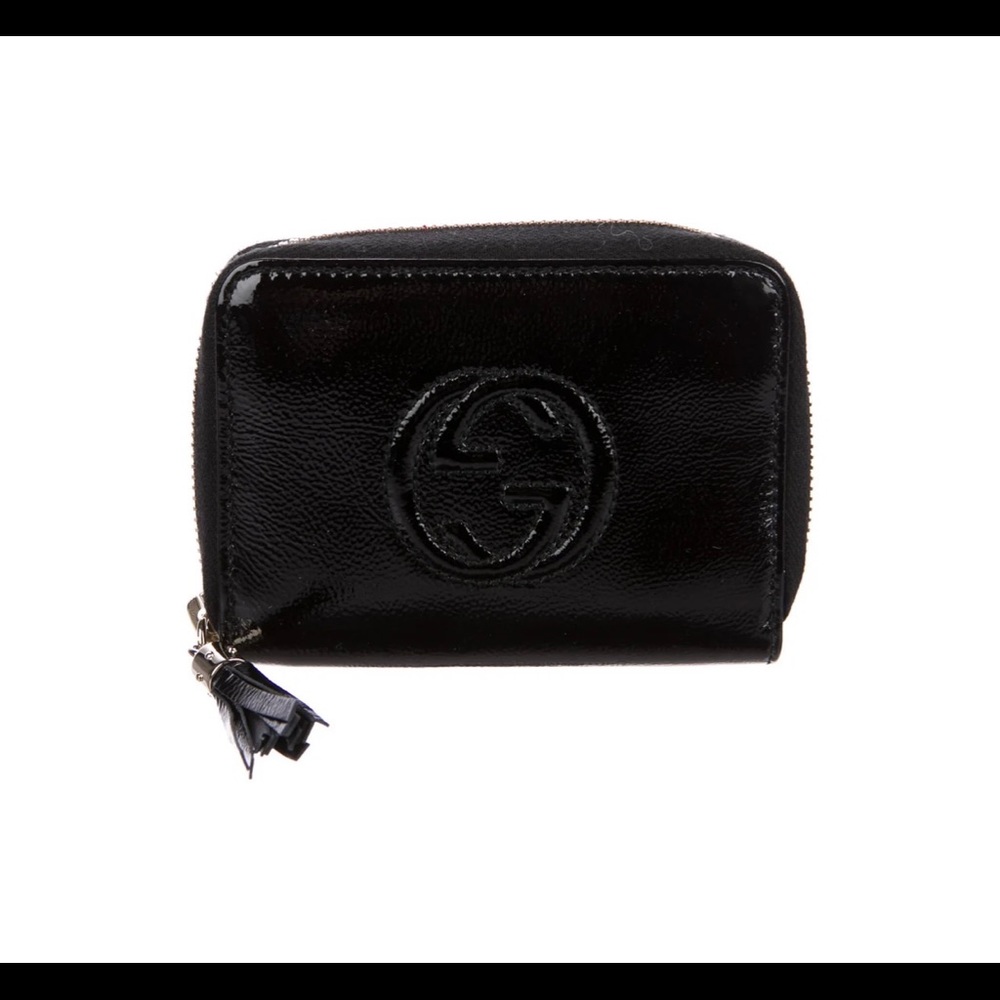 Authentic Gucci soho disco patten leather